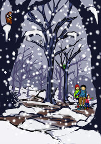  わくビレ自然調査隊　冬