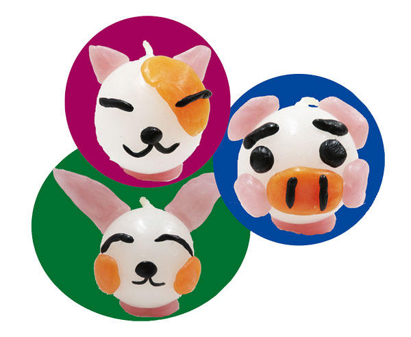 No.60 どうぶつキャンドル